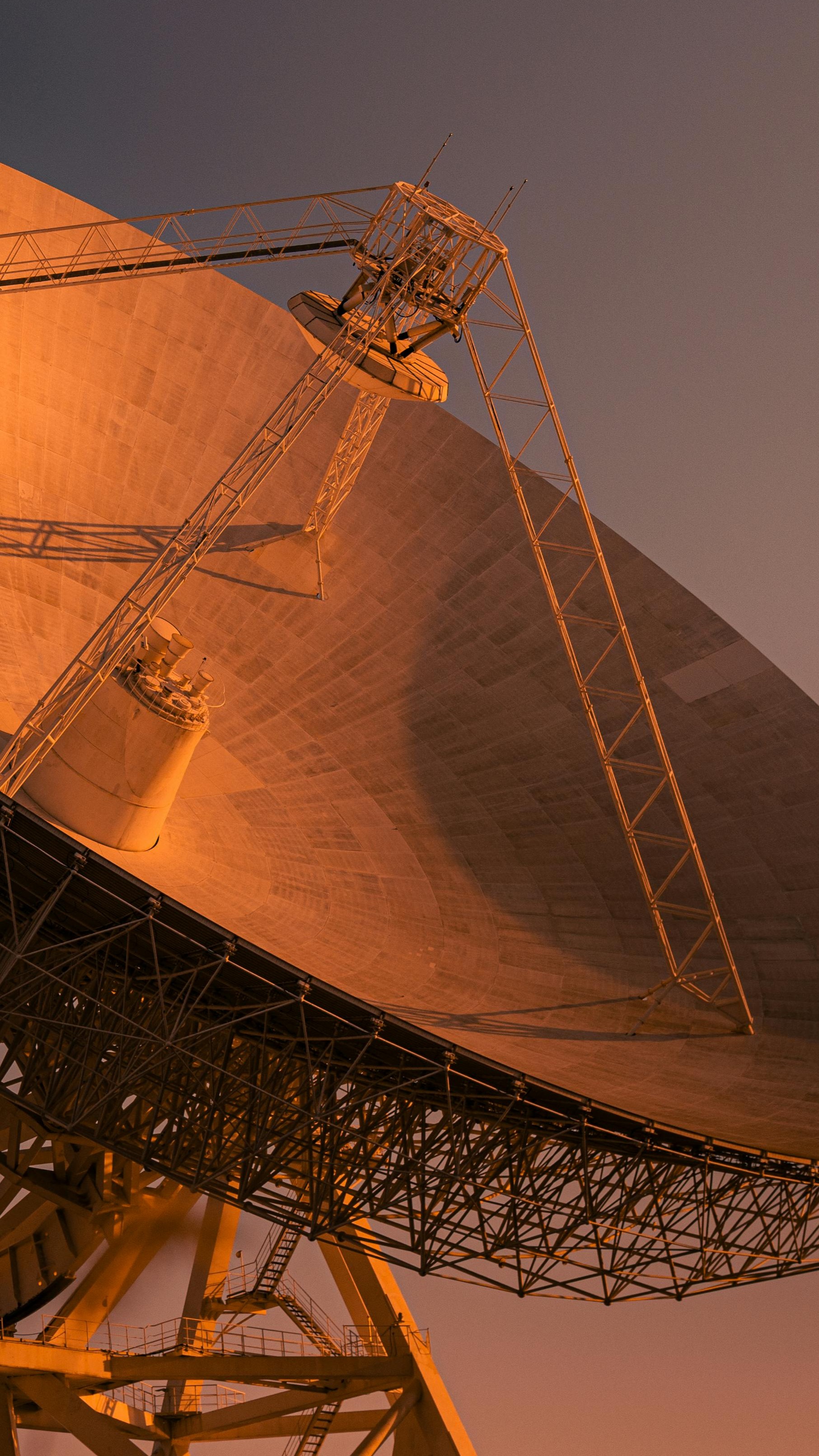 Eine Satellitenschüssel